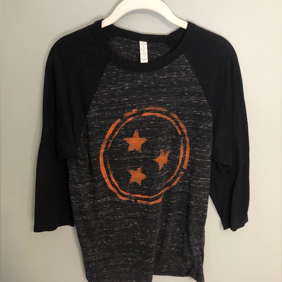Univ. of Tennessee Tri-Star Volunteers Baseball Tee, women's size medium, TN - Picture 1 of 3